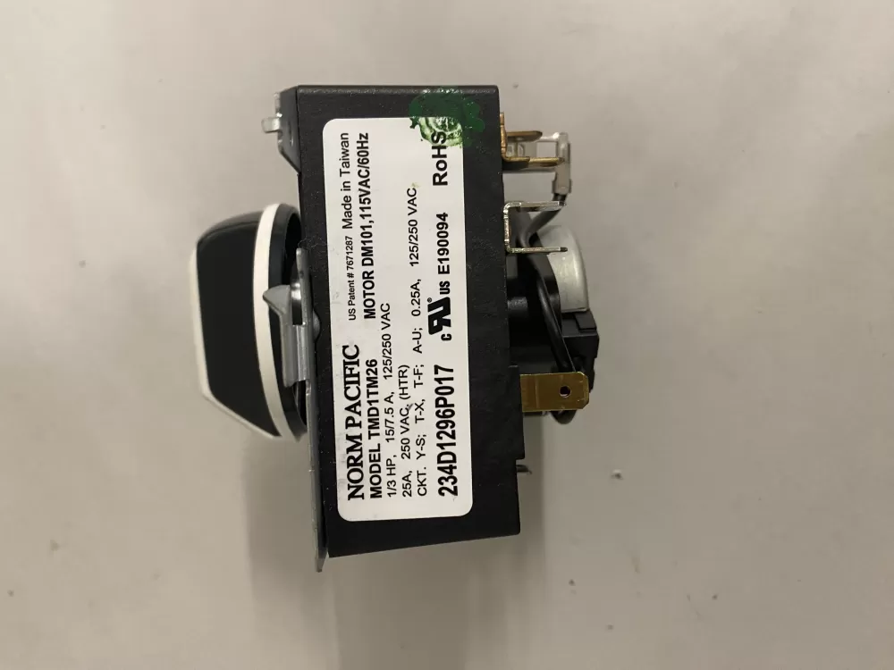 Kenmore  General Electric WE4M521 WE04X22654 PS11721520 234D1296P017 Dryer Timer