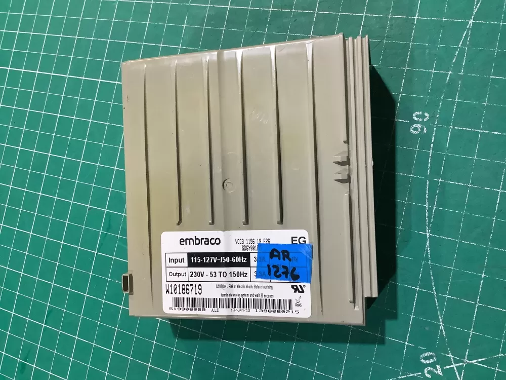 Whirlpool W1089391 Refrigerator Compressor Inverter Control AZ227661 | AR1276