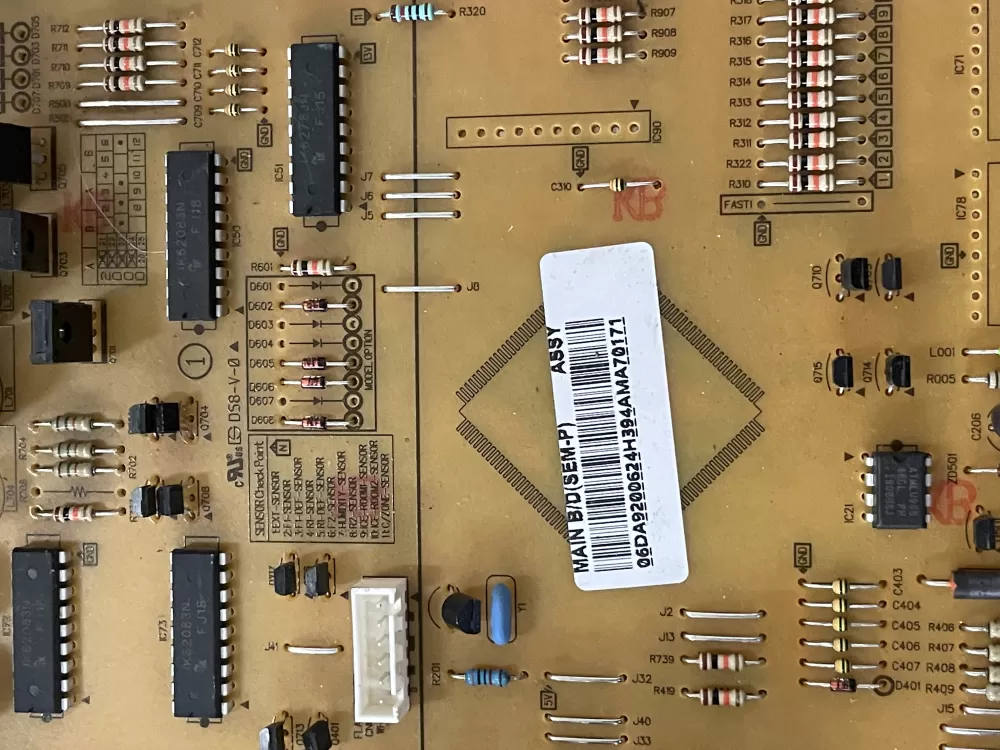 Samsung DA92 00624H Refrigerator Control Board AZ39756 | KM244