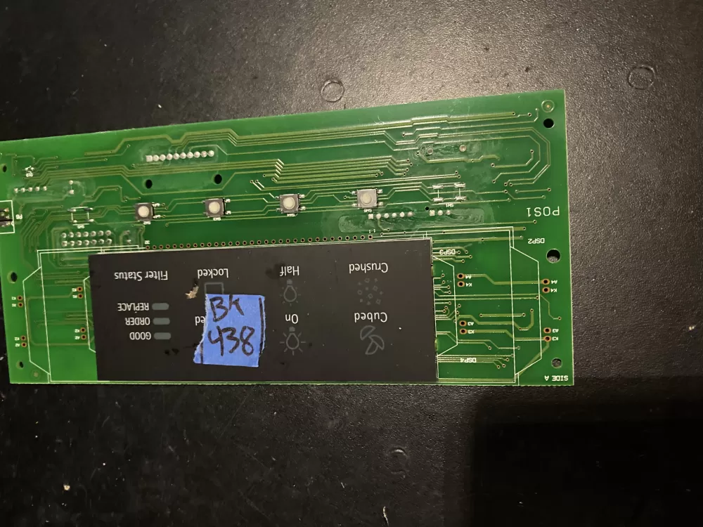 Whirlpool W10179147A Refrigerator Dispenser Control Board AZ24731 | BK438