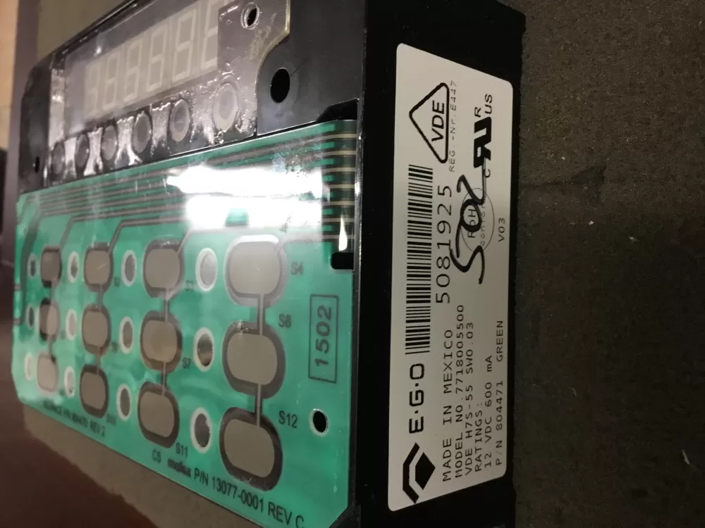 Speed Queen 806267P 804471P AP6333325 Washer UI Control Board AZ100620 | NR144