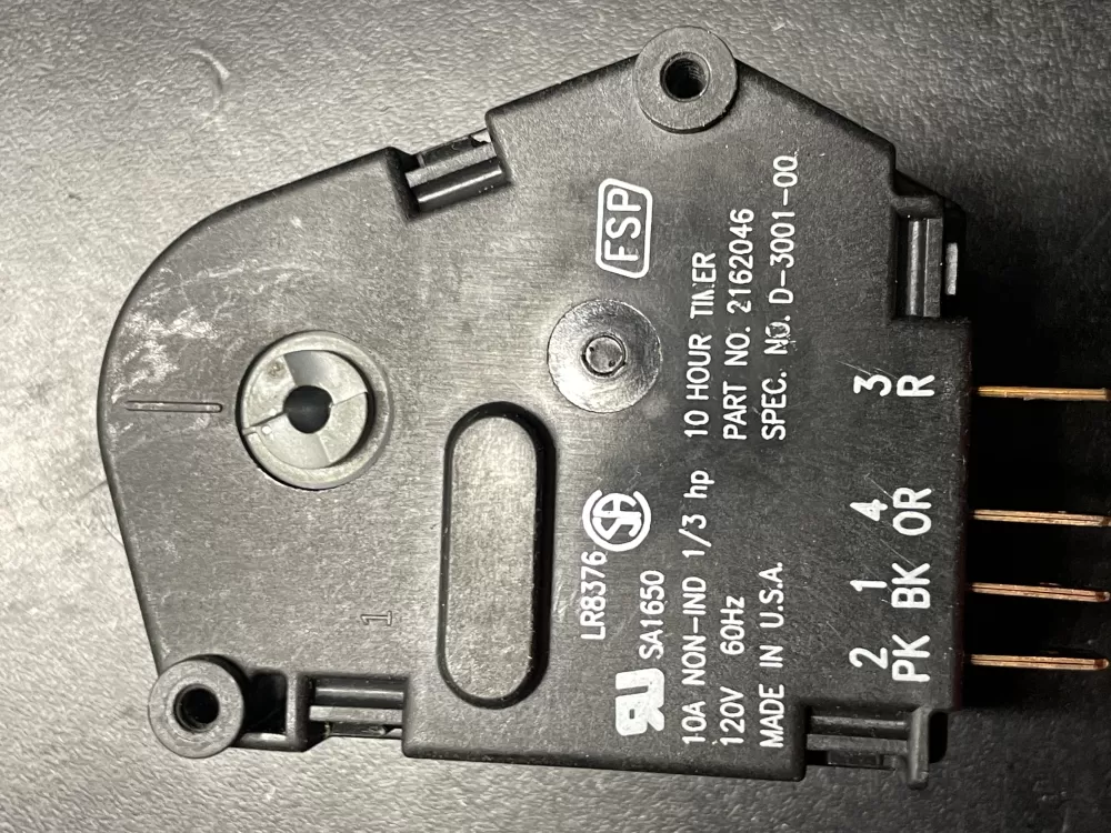 Whirlpool Kenmore W10822278 Refrigerator Defrost Timer AZ36818 | Wm389