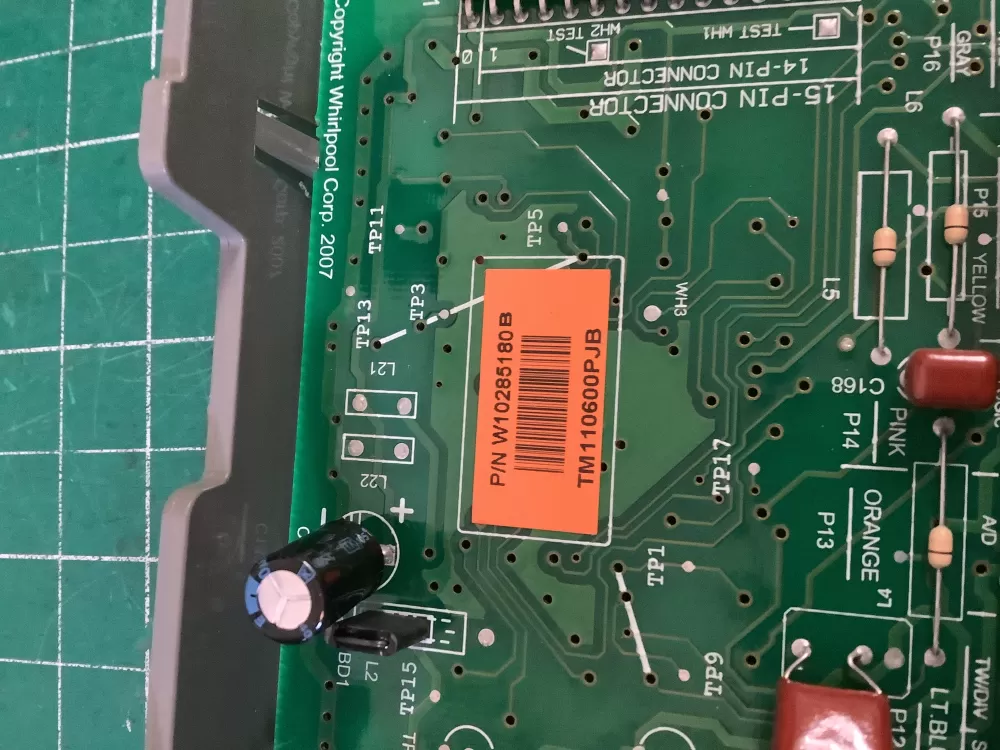 Whirlpool Maytag KitchenAid Dishwasher Control Board AZ192186 | NR607