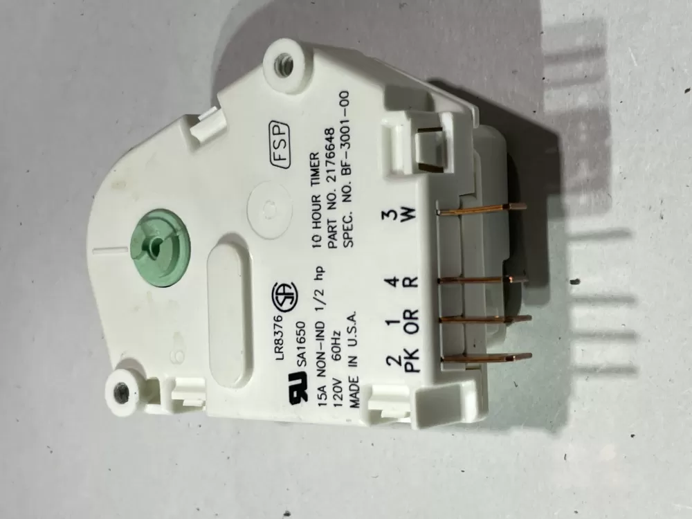Whirlpool Kenmore W10822278 Refrigerator Defrost Timer AZ146513 | Wm2460