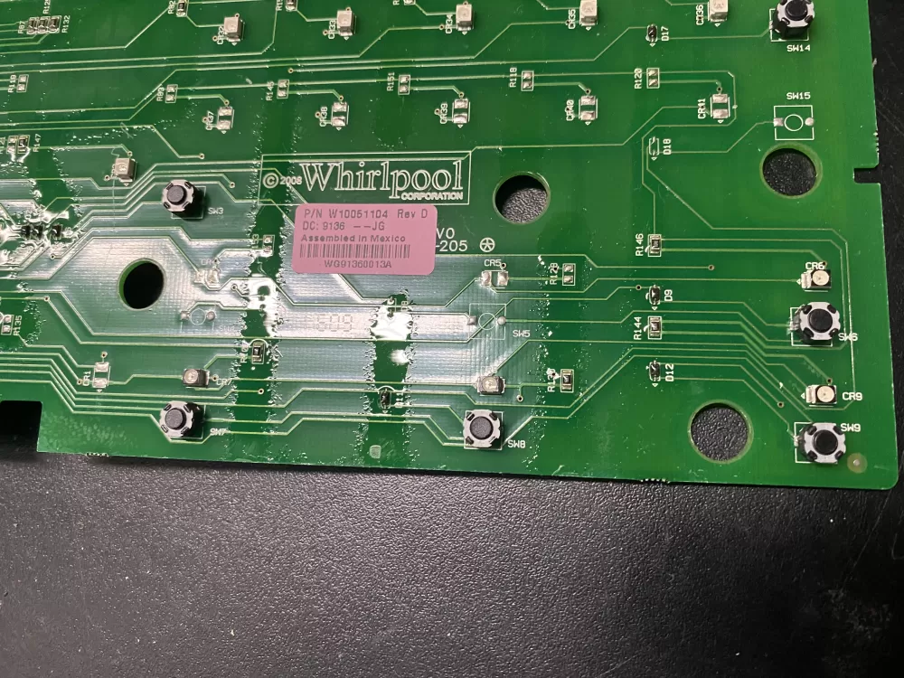 Whirlpool Maytag W10336131 W10051114 Dryer Control Board AZ9473 | BK897