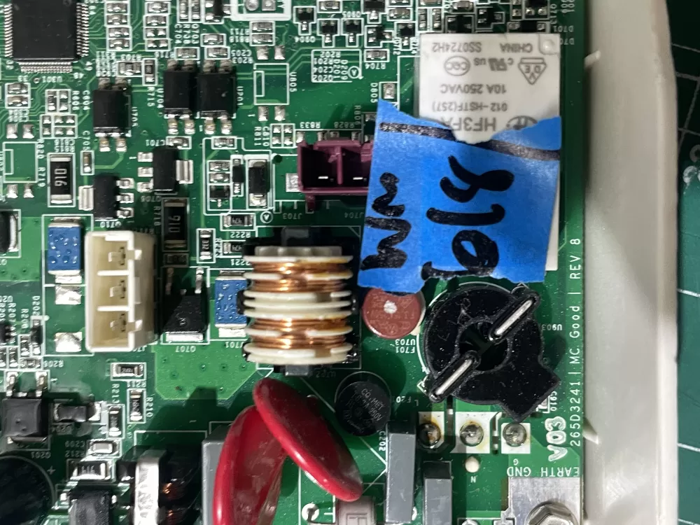 GE 265D3241G400 Dishwasher Control Board AZ195201 | Wm618