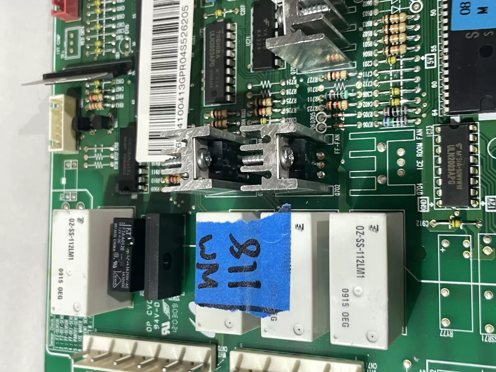 Samsung DA41 00413G Refrigerator Control Board AZ205883 | Wm118