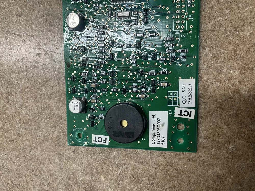 GE 197D4305G007 Refrigerator Dispenser Control Board AZ1724 | KM1003