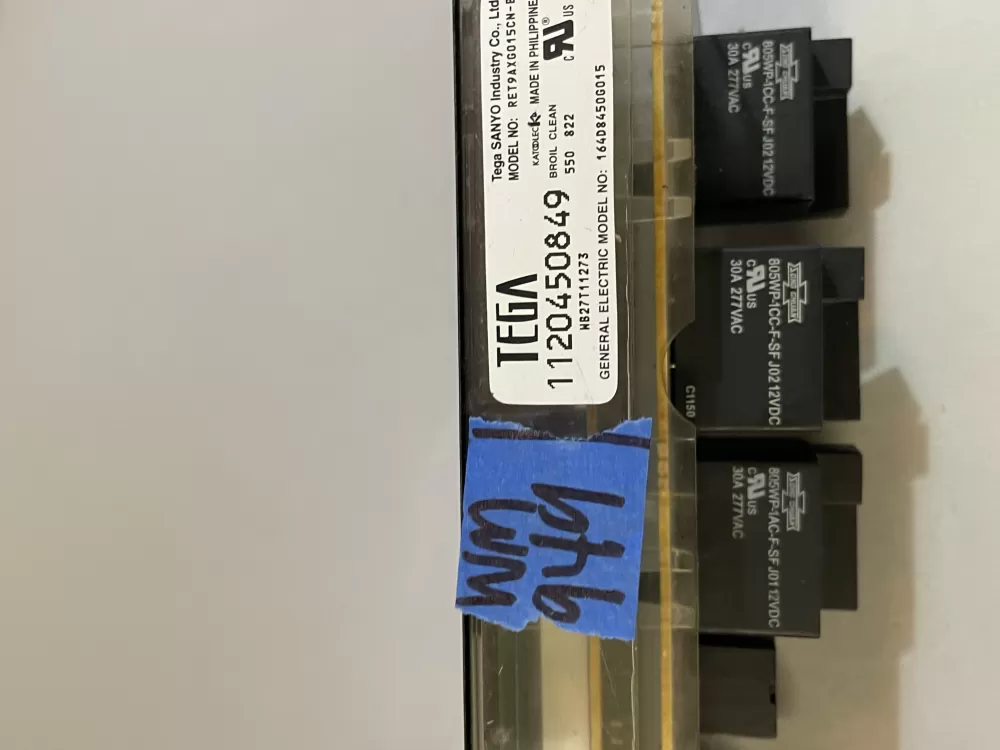 GE WB27111273 Range Oven Main Control Board AZ133002 | Wm949