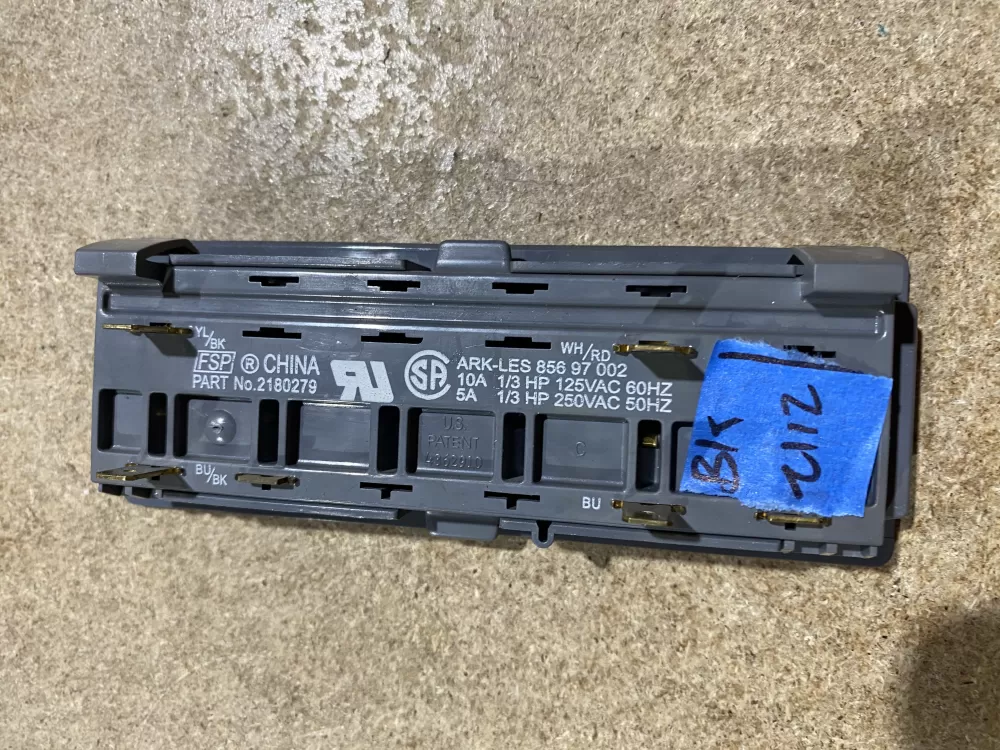 Whirlpool Kenmore Roper 2180279 Refrigerator Dispenser Panel AZ65616 | BK2112