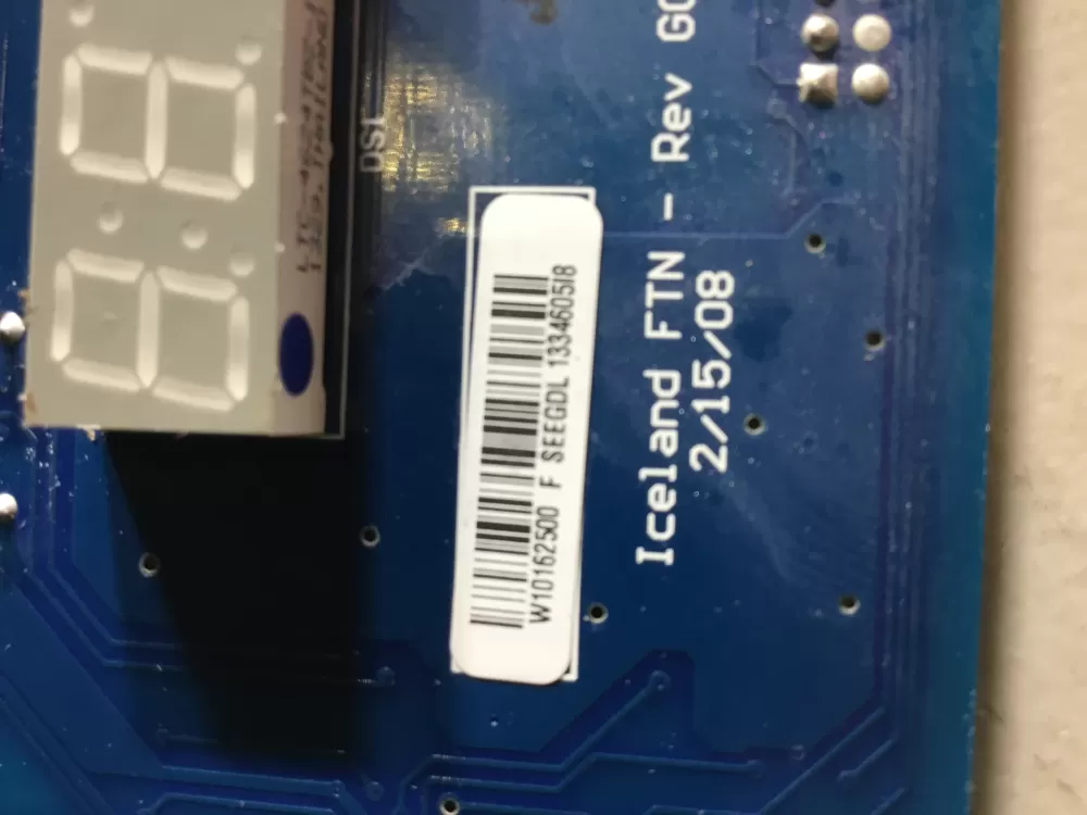 Whirlpool W10162500 Refrigerator Dispenser Control Board AZ47130 | NR571