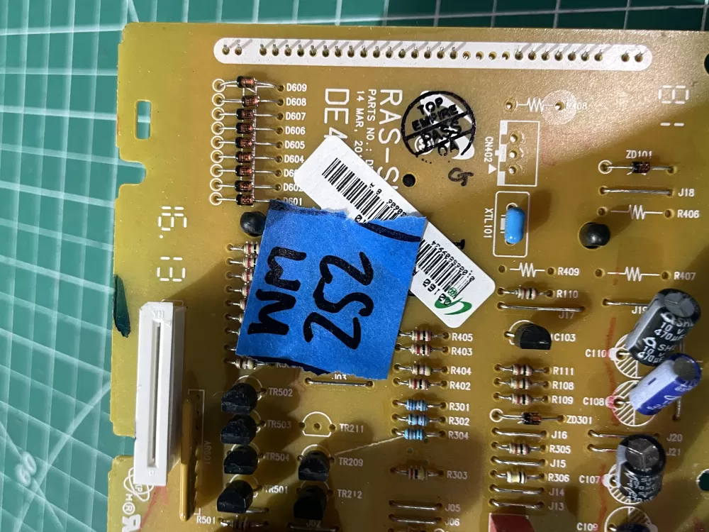 Samsung microwave control board RAS-SM7GV-10 AZ195274 | Wm252