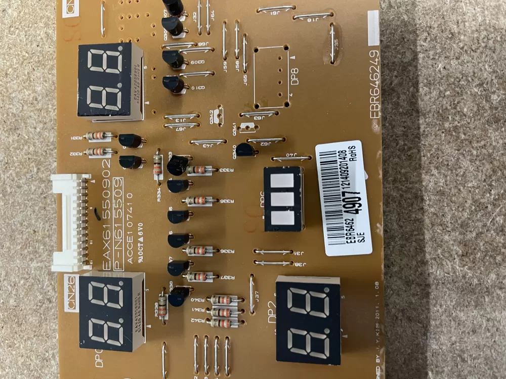 LG EBR64624908 EBR64624907 PS7792510 Range Board Control AZ9315 | KM1344