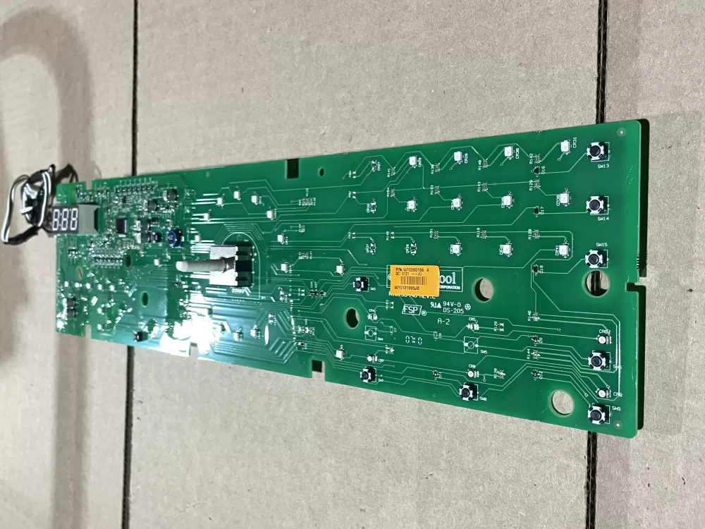 Whirlpool  Maytag W10260186 W10258434 WPW10260186 Washer Control Board