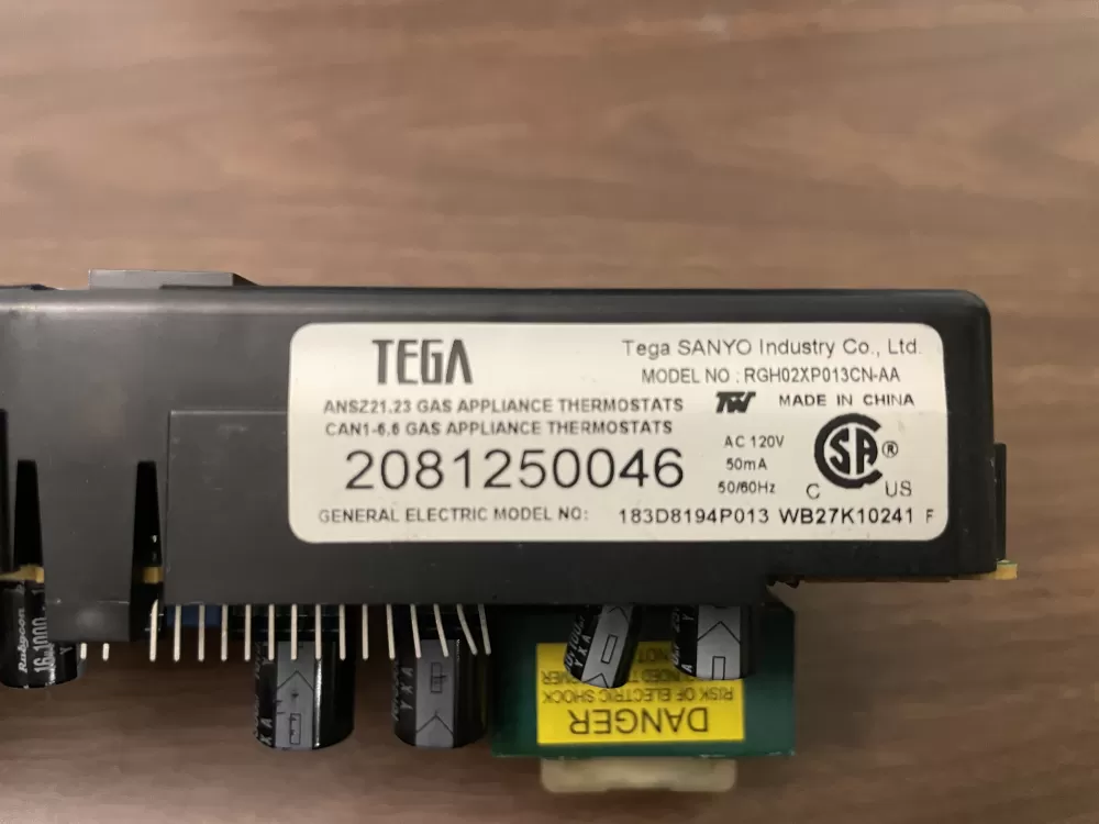 GE WB27K10241 Range Control Board AZ99934 | Wm2009