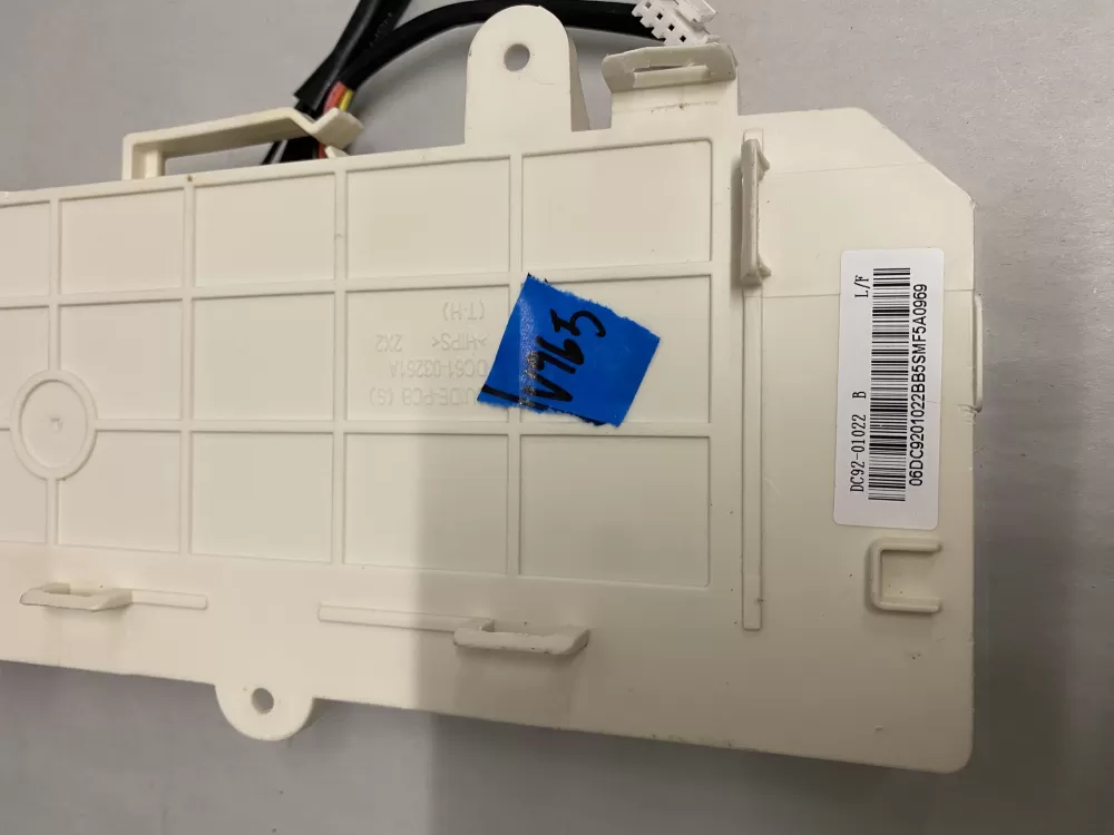 Samsung DC92 01022B DC9201022B Washer Control Board AZ224137 | BKV965