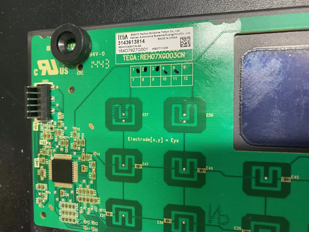 GE WB27T11009 WB27K10311 Range UI Display Oven Control Board AZ18227 | BKV55