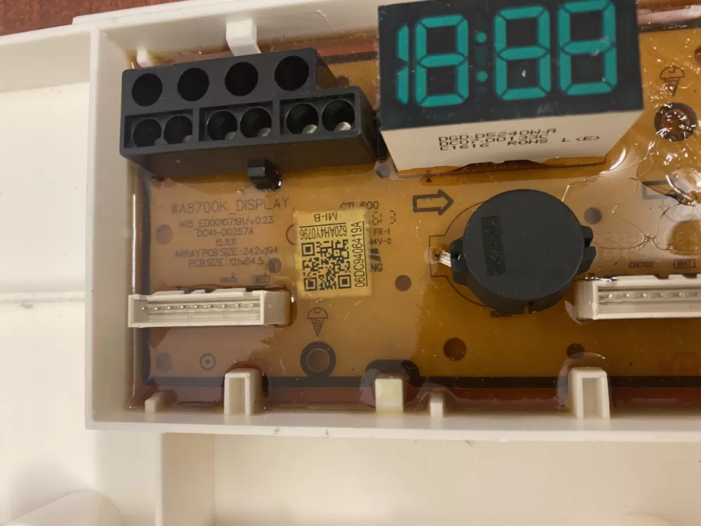 Samsung DC94-06419A Washer Display Control Board AZ48787 | BK1797