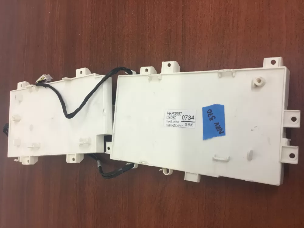 LG EBR36870734 Washer Display Control Board AZ33762 | NRV370