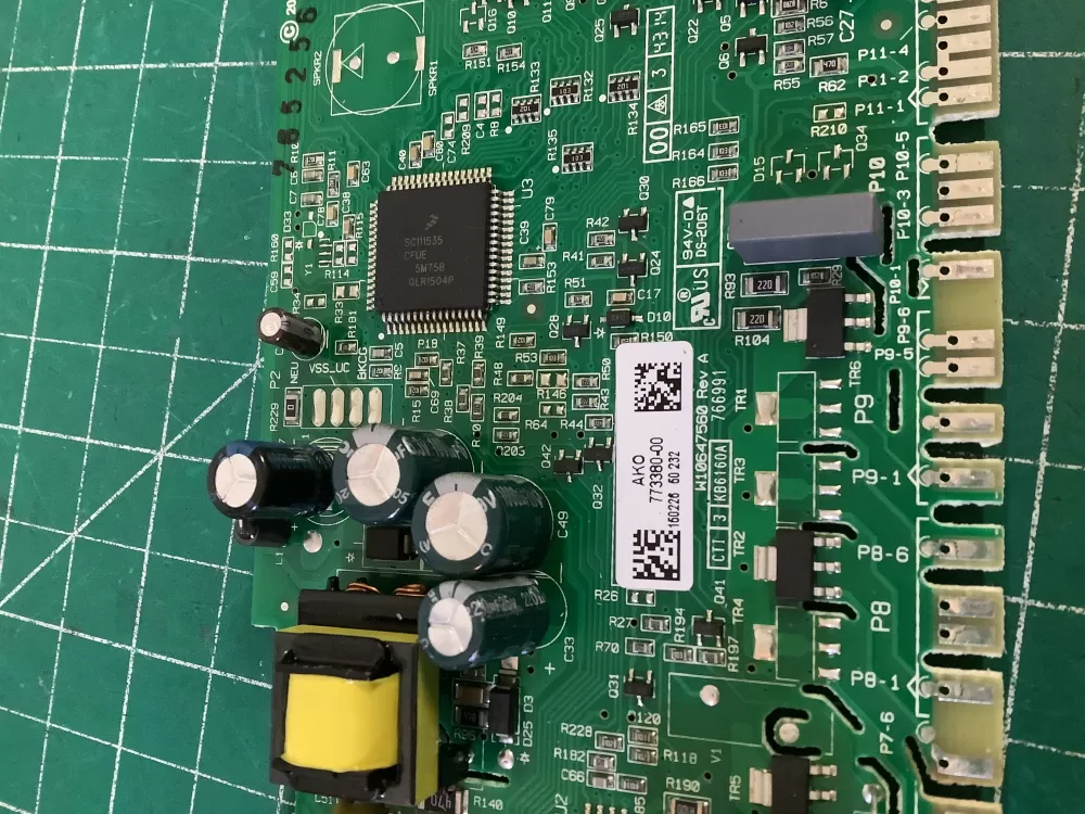 Whirlpool W10647560 773380-00 Dishwasher Control Board AZ204184 | NR334
