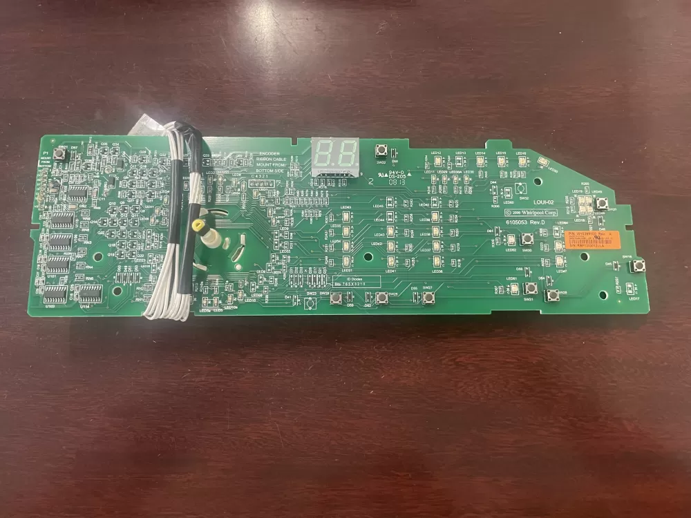 Whirlpool W10399100 W10296457 Washer Control Board