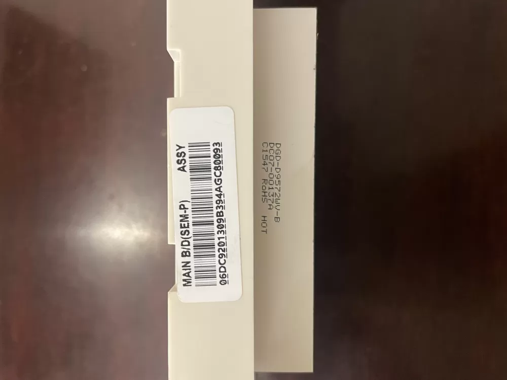 Samsung DC92 01309B Dryer Control Board AZ37653 | KM238