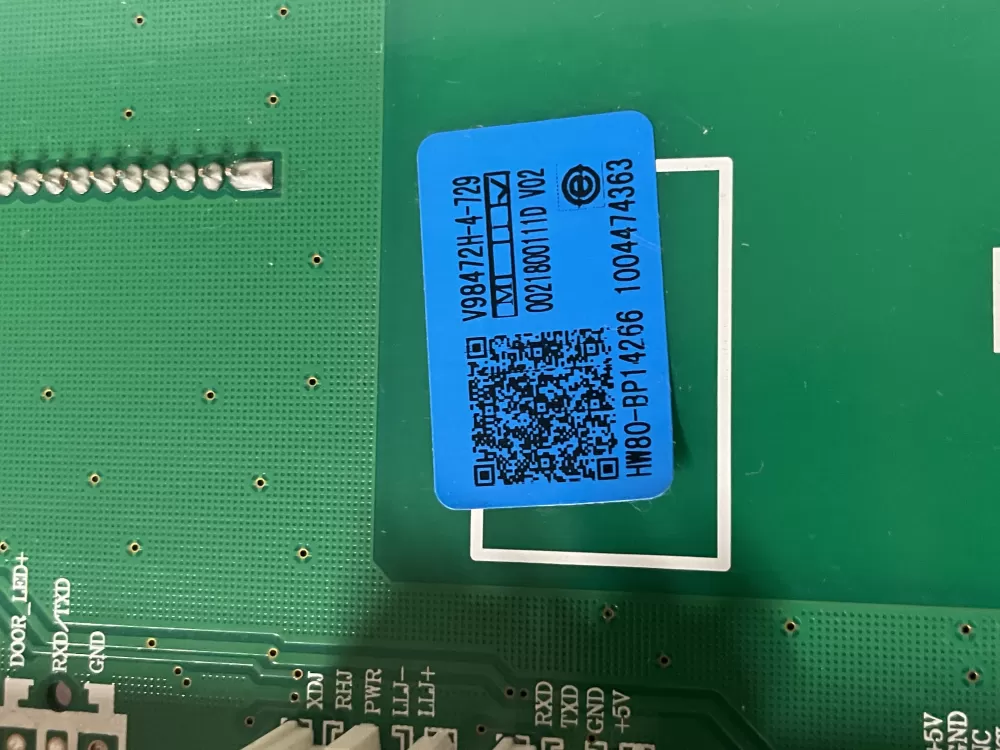 GE WE04X26336 Haier HW80-BP14266 Washer Control Board AZ44995 | Wmv364