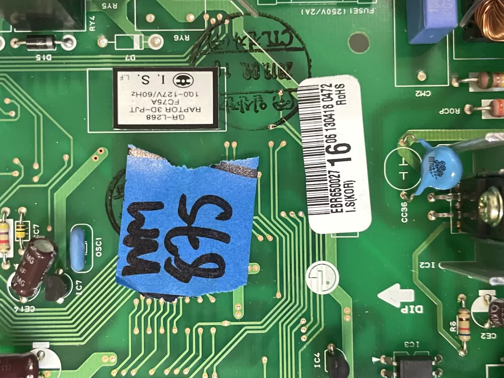 LG AP5736538 EBR65002716 PS8737450 Refrigerator Control Board AZ214454 | Wm875