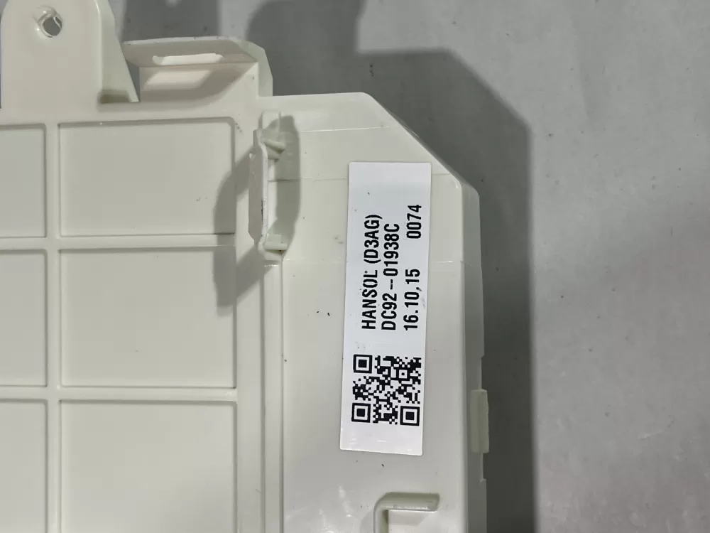 Samsung Dc92 01938c Dc26 00044a 01937a Washer Control Board AZ172649 | Wmv355