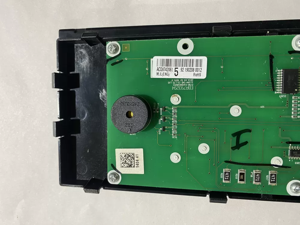 LG refrigerator dispenser control board. AZ195814 | BK1743