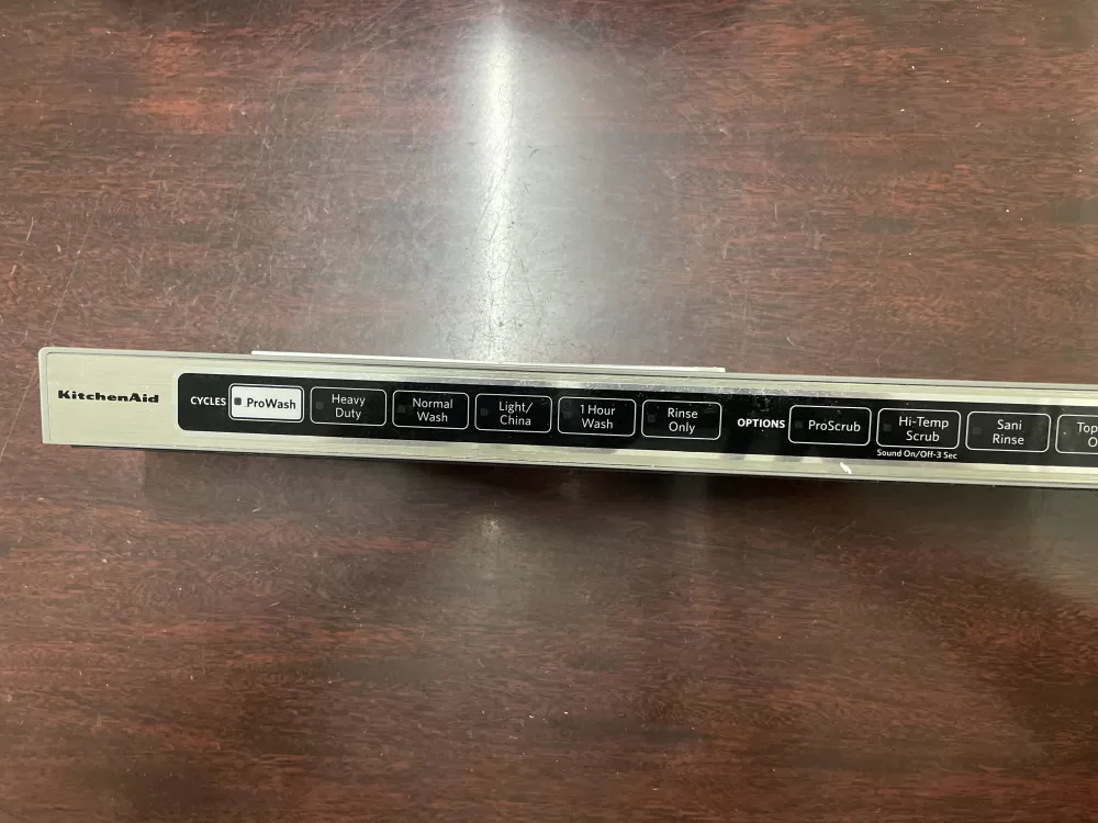 KitchenAid  Whirlpool WPW10481112  AP6022108  W10481112  4447514  PS11755437  W10195796 Dishwasher Control Panel