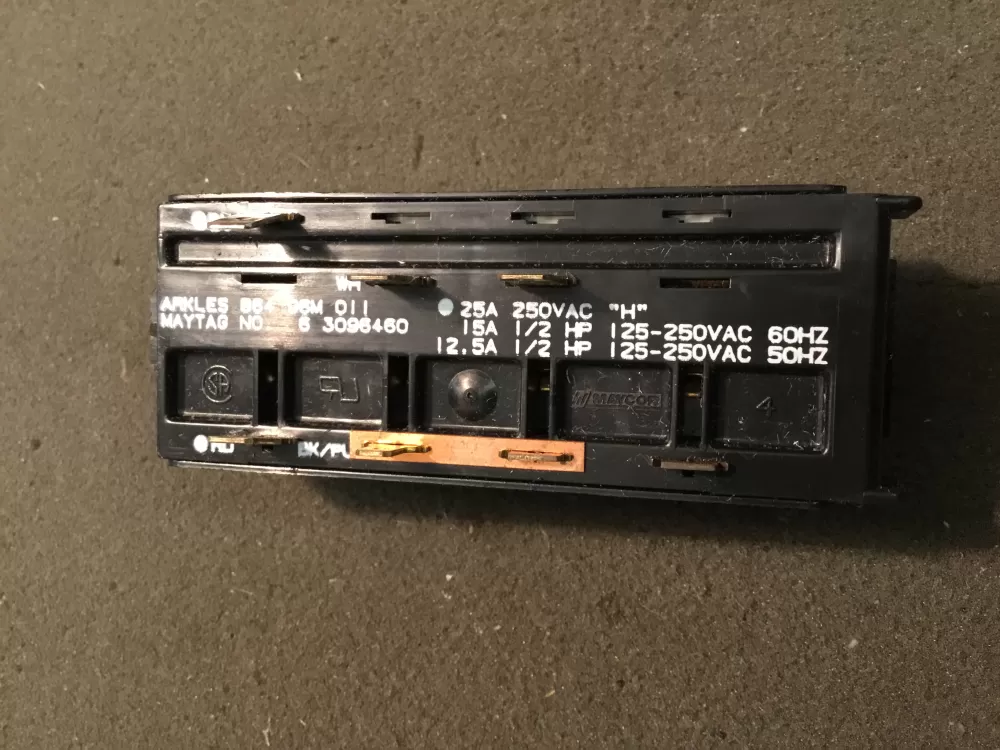 Maytag Whirlpool 63096460 Dishwasher Switch AZ100013 | NR131