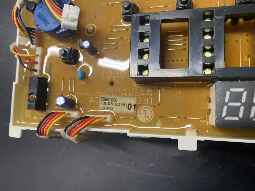 LG AGF76283903 EBR81300801 Ebr80321807 Washer Control Board AZ22640 | BKV155
