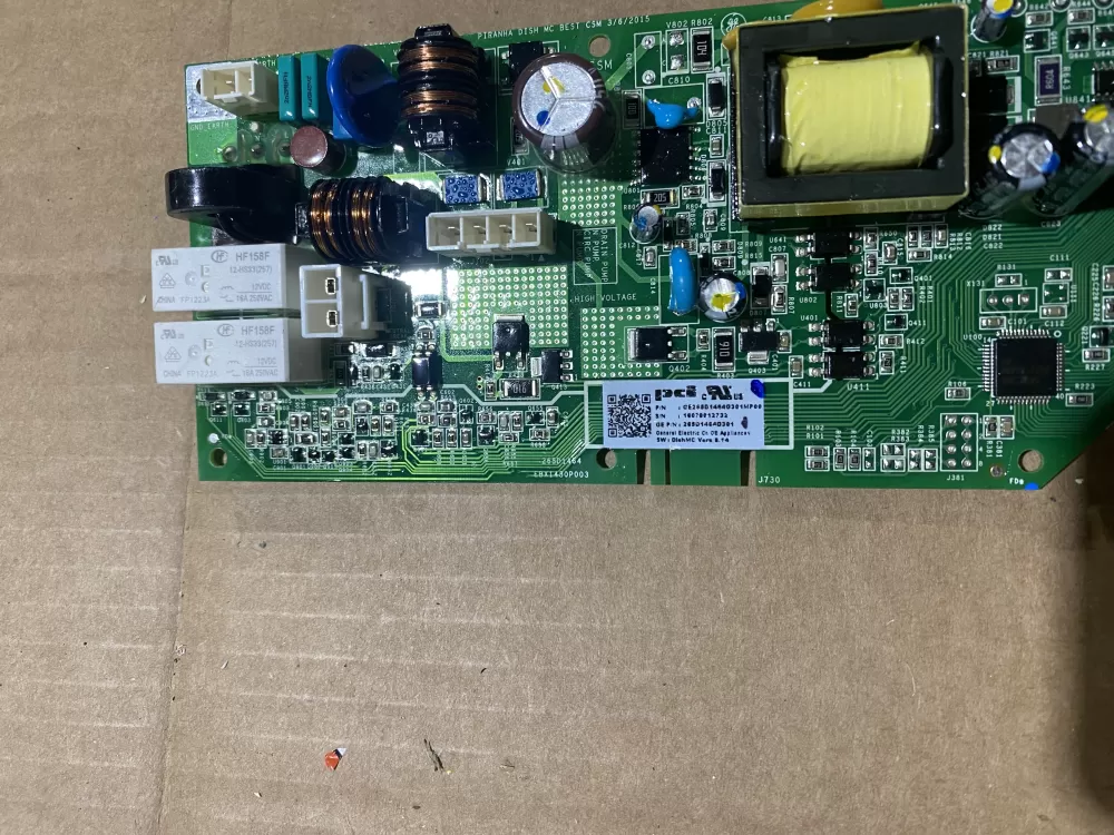 GE 265D1464G301 Dishwasher Control Board AZ78351 | BK652