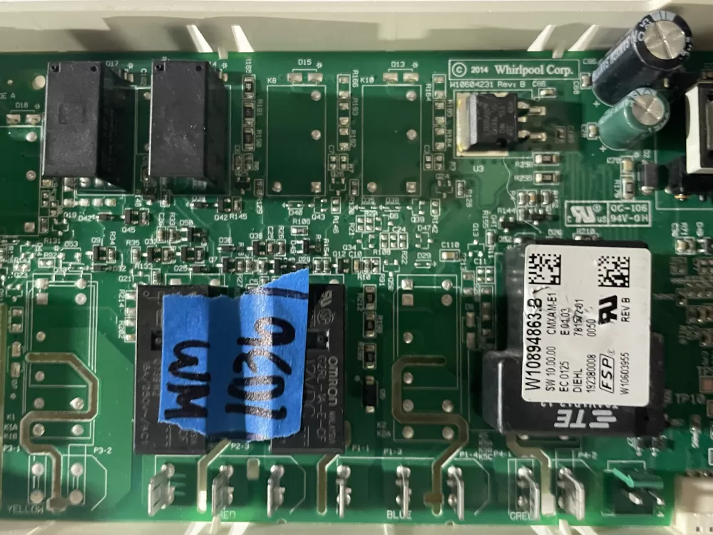 KitchenAid W10643263 W10894863 Range Kitchen Aid Control Board AZ192405 | Wm1036