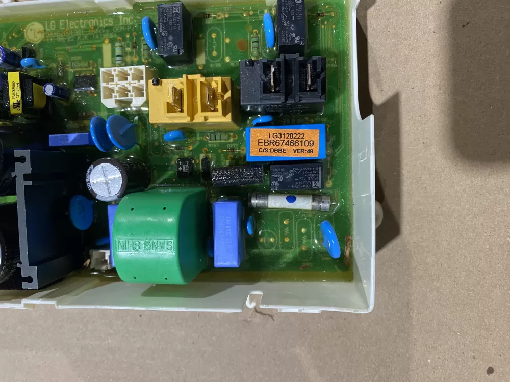 LG EBR67456109 Washer Control Board AZ68001 | BKV597