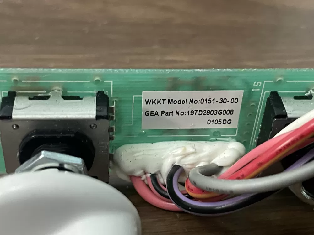 GE 197D2803G008 Refrigerator Control Board AZ104378 | Wm839