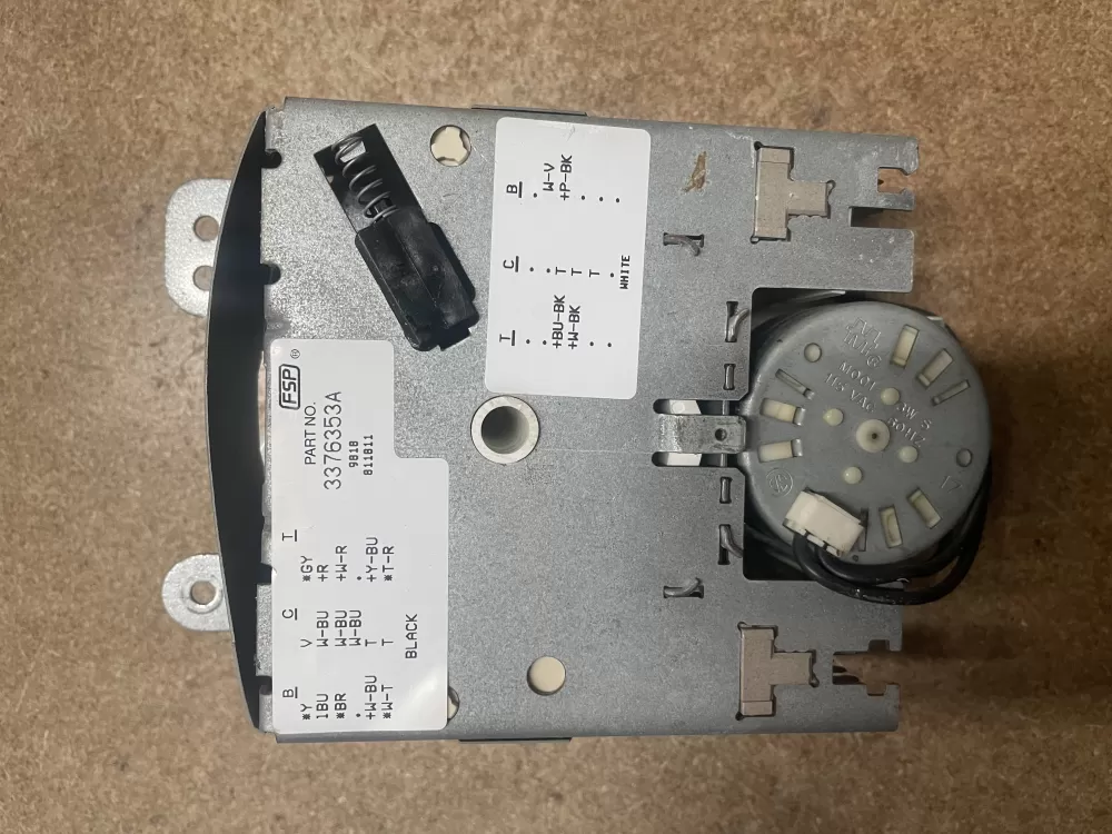 Whirlpool 3376353 Dishwasher Timer AZ20002 | KM1326