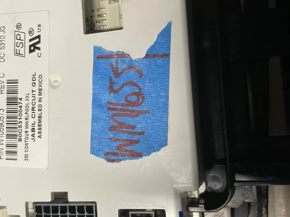 Whirlpool W10502236 Refrigerator Dispenser Control Board AZ7057 | 1655WM