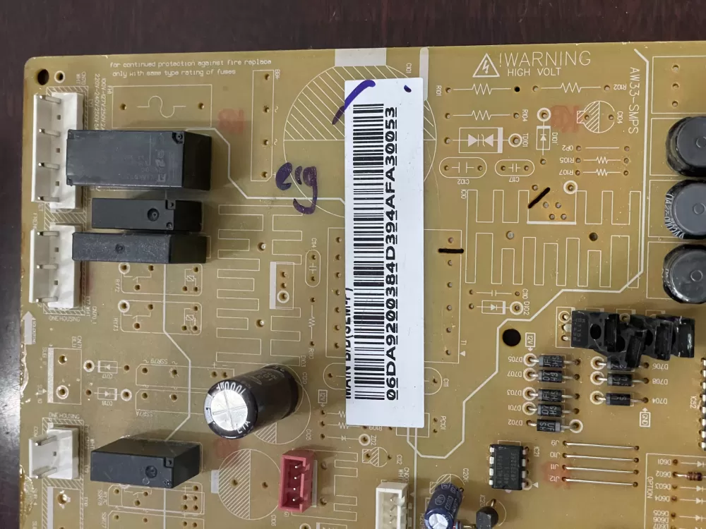 Samsung DA92 00384D Refrigerator Control Board AZ43265 | KM1001