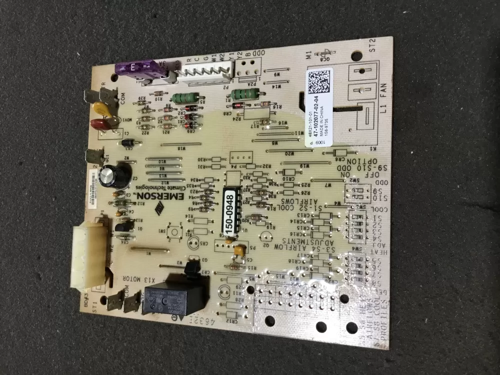 Rheem 47-102077-02-04 Air Handler Control Board