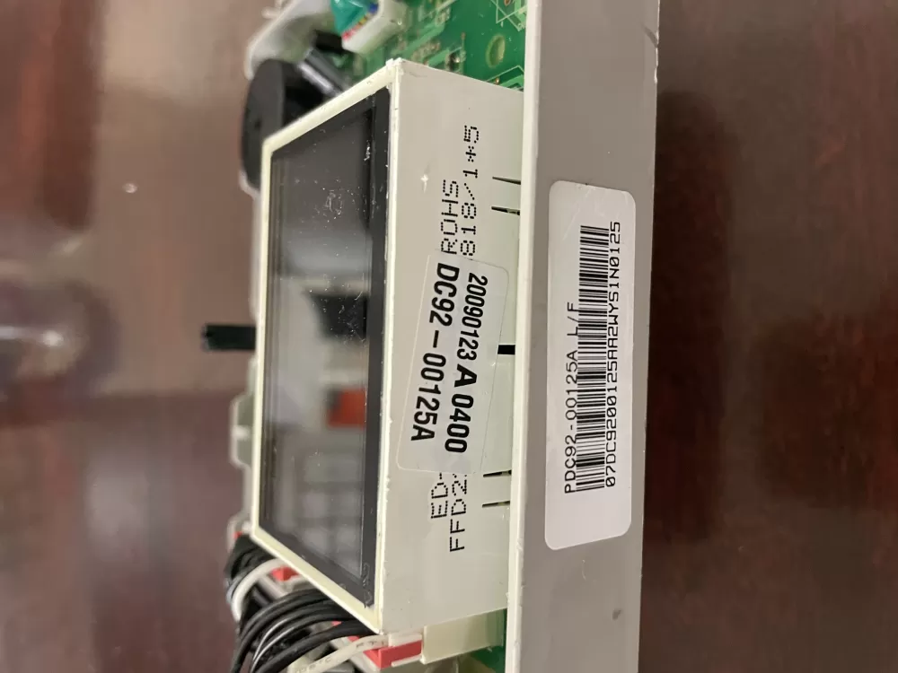 Samsung DC92-00130A DC92-00125A Washer UI Control Board AZ36746 | KMV15