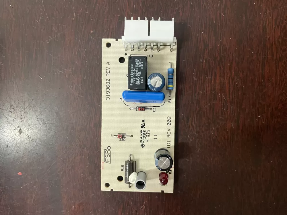 Whirlpool  Kenmore  Maytag  KitchenAid W10757851  AP5956767  W11629974  4389102  2198585  2198586  2220398  2220402  2255114  3452789  4388635  4389102R  PS10064583  TJ4389102R  W10193666  W10193840  W10290817 Refrigerator Ice Control Board