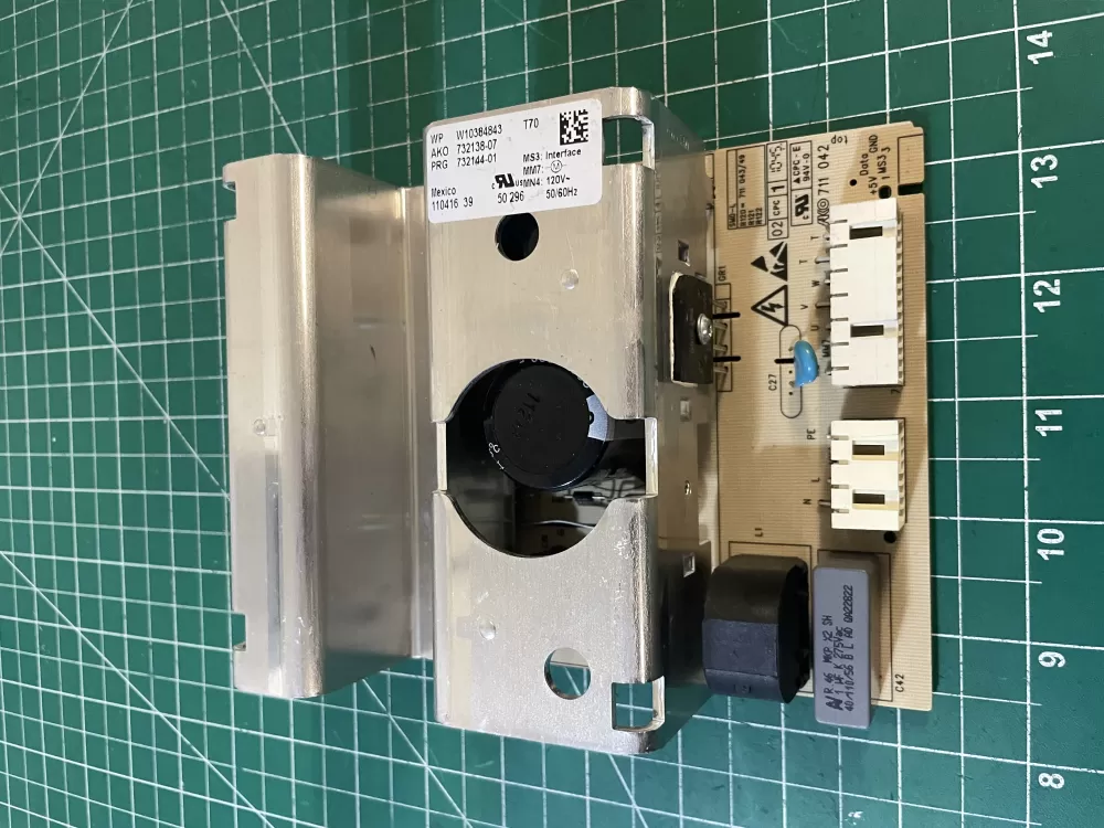 Whirlpool  Maytag  Kenmore  Amana AP6020687 W10205342 W10289776 W10384843 WPW10384843 PS11754006 Washer Control Board Motor