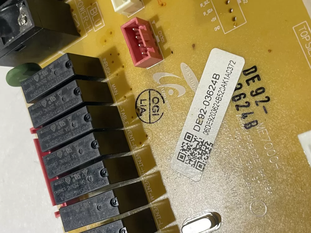 Samsung DE92-03624B DE41-00447A Microwave Main Control Board AZ164024 | Wm399