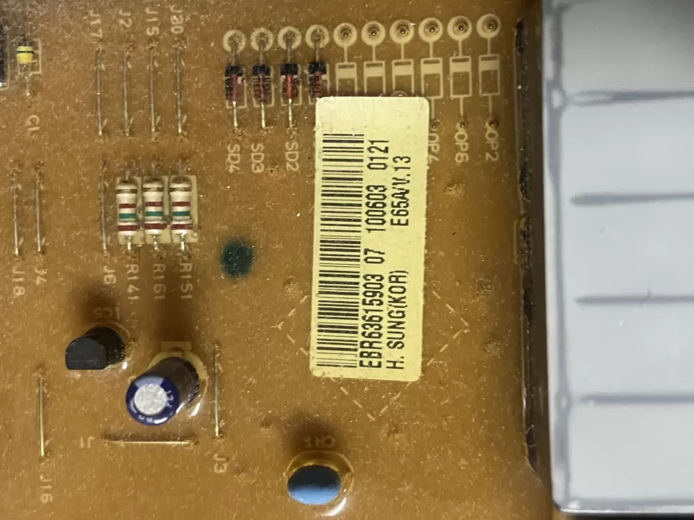 LG EAX61170502 EAX61298601 Ebr62707617 Dryer Control Board AZ58054 | Wmv472