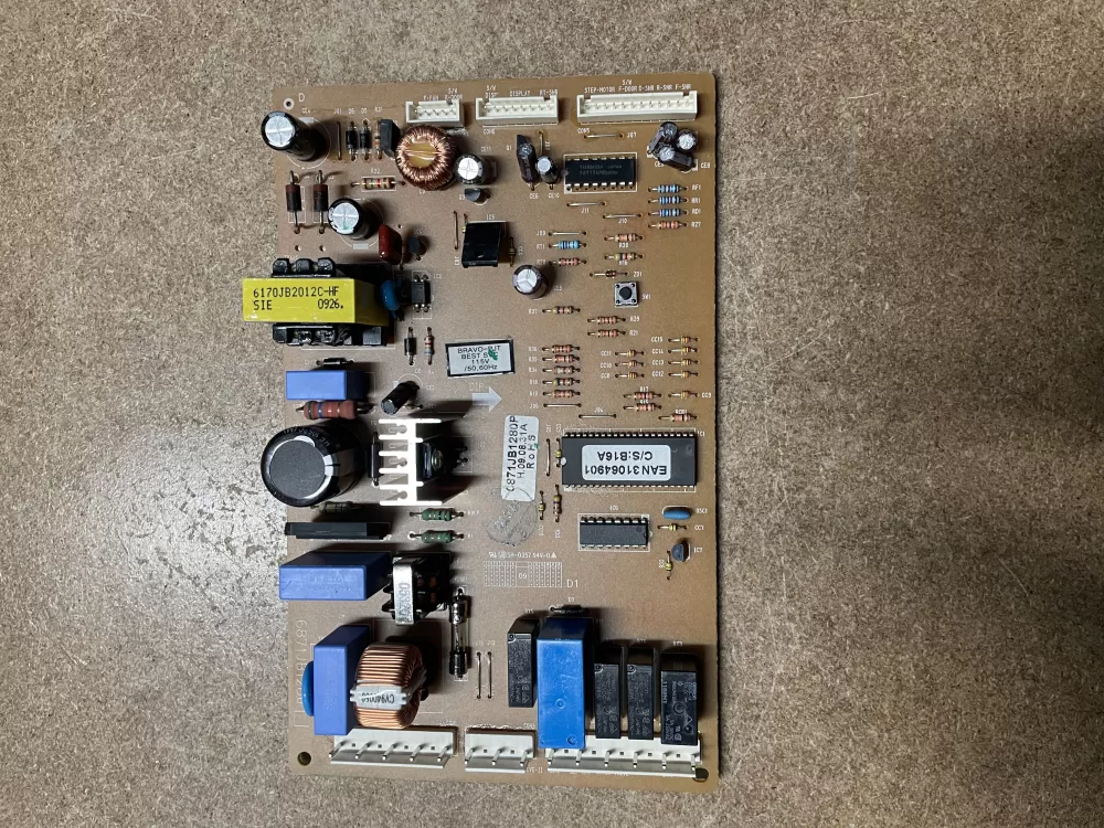 LG 6871JB1280P 6871JB1280C Refrigerator Control Board