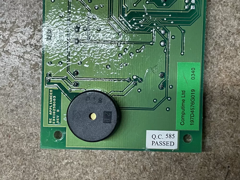 GE 197D4576G019 Refrigerator Control Board AZ12450 | KM1659