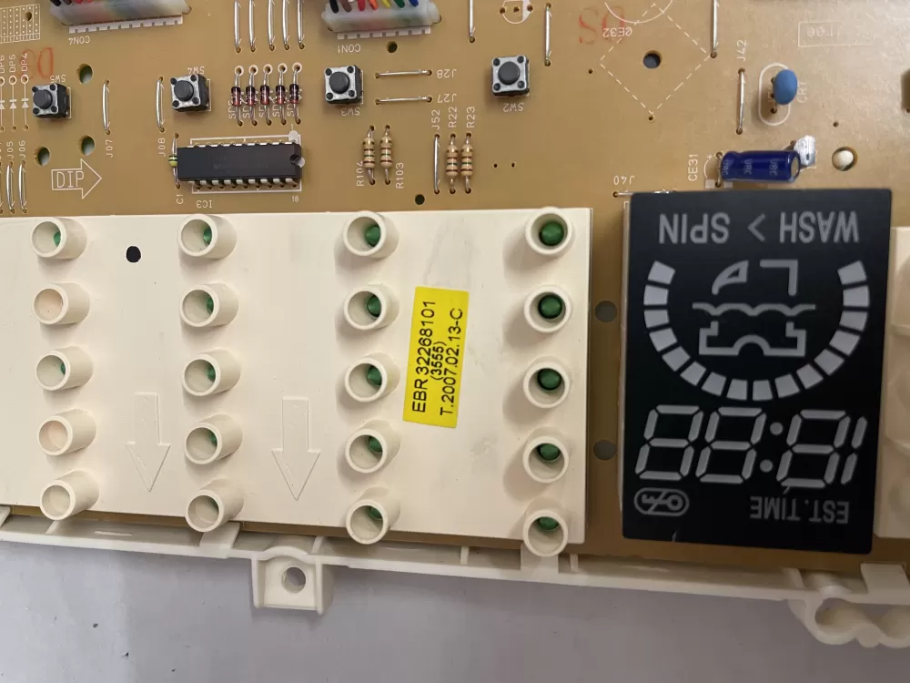 LG EAX32221201 EBR32268101 Washer Control Board AZ203726 | KMV548