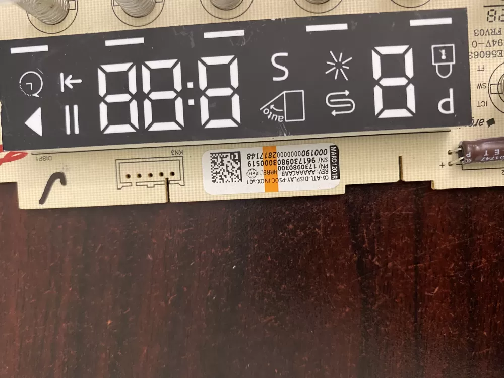 DISHWASHER USER INTERFACE DISPLAY CONTROL BOARD 1739140360 AZ36895 | BK385